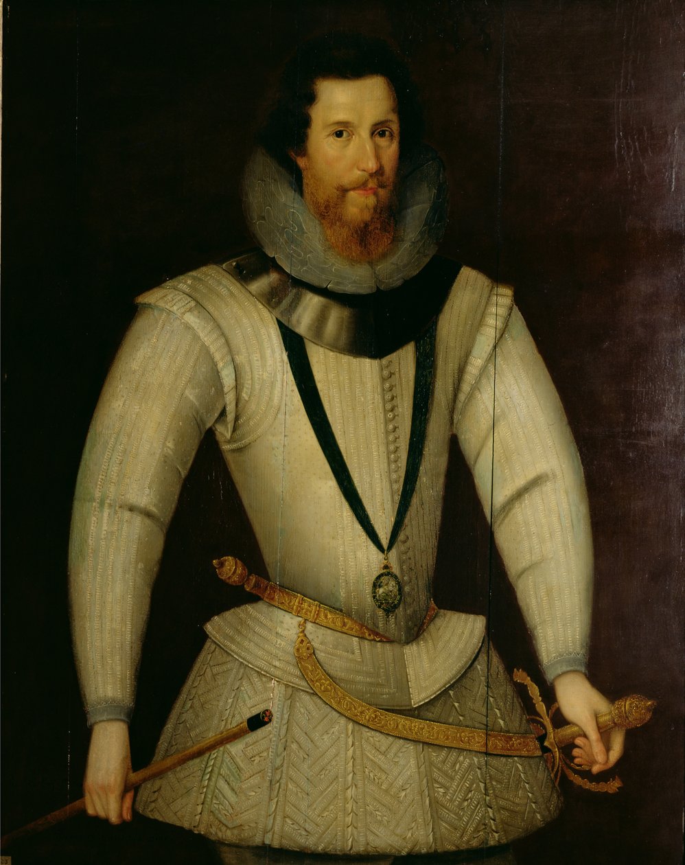 Retrato de Robert Devereux, Conde de Essex (1566-1601) de English School