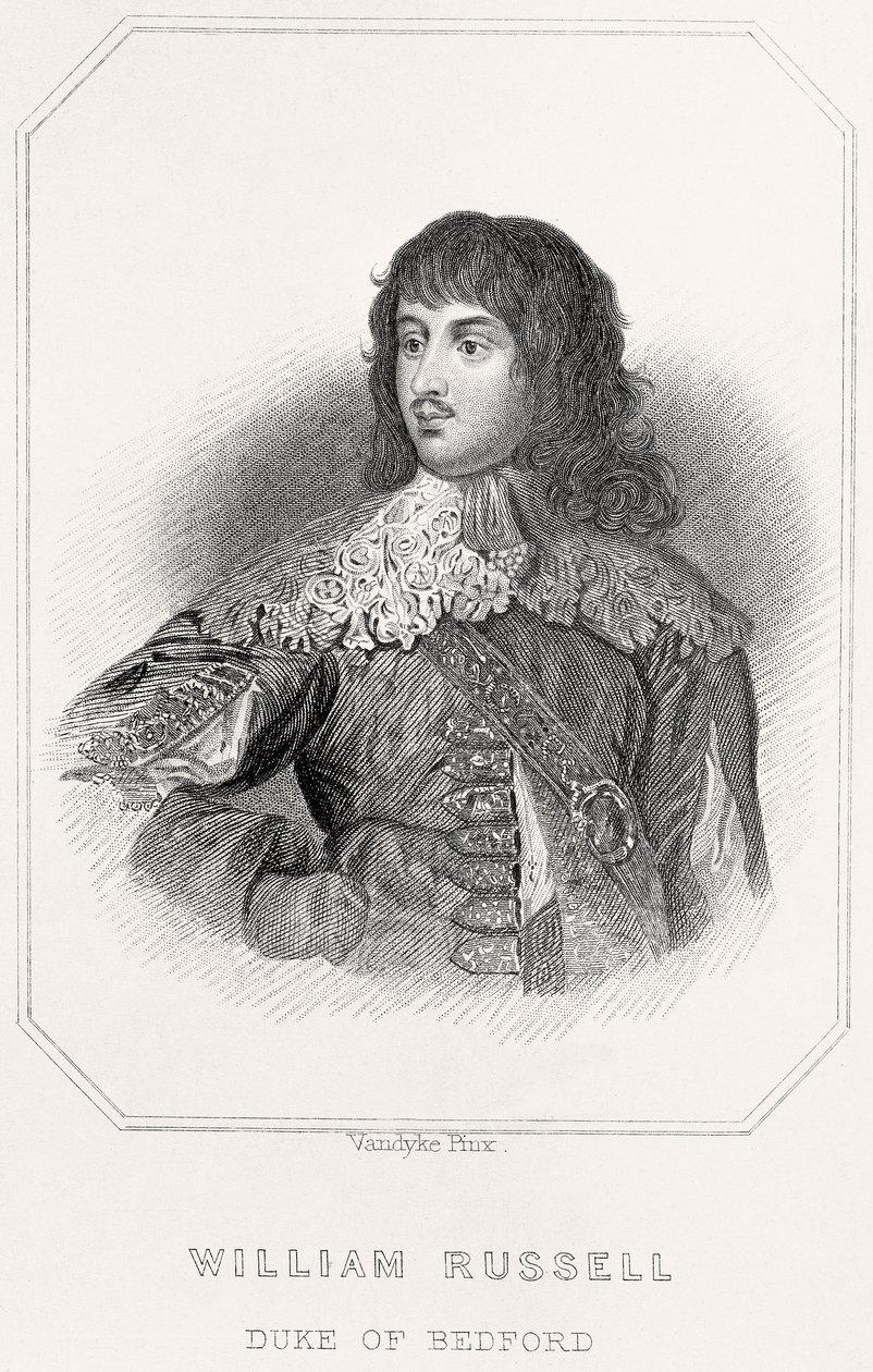 Retrato de William Russell, Duque de Bedford de English School