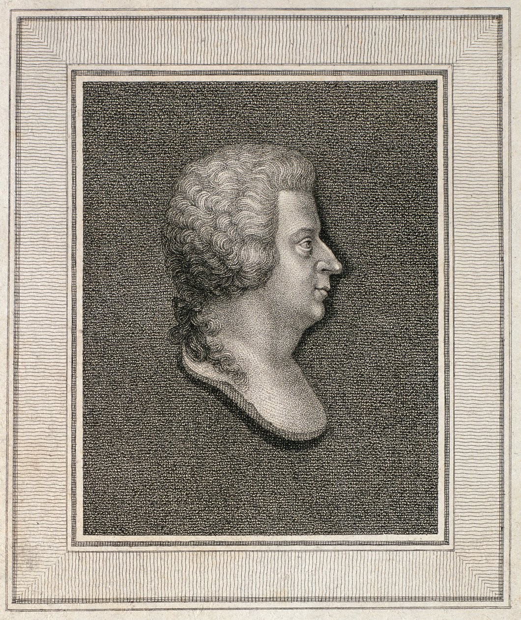 Retrato de Wolfgang Amadeus Mozart (1756-91), publicado en 1814 de English School