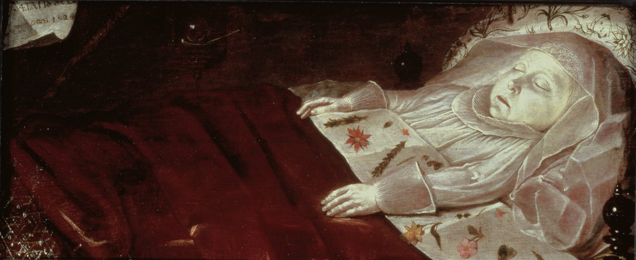Retrato de un niño muerto de English School