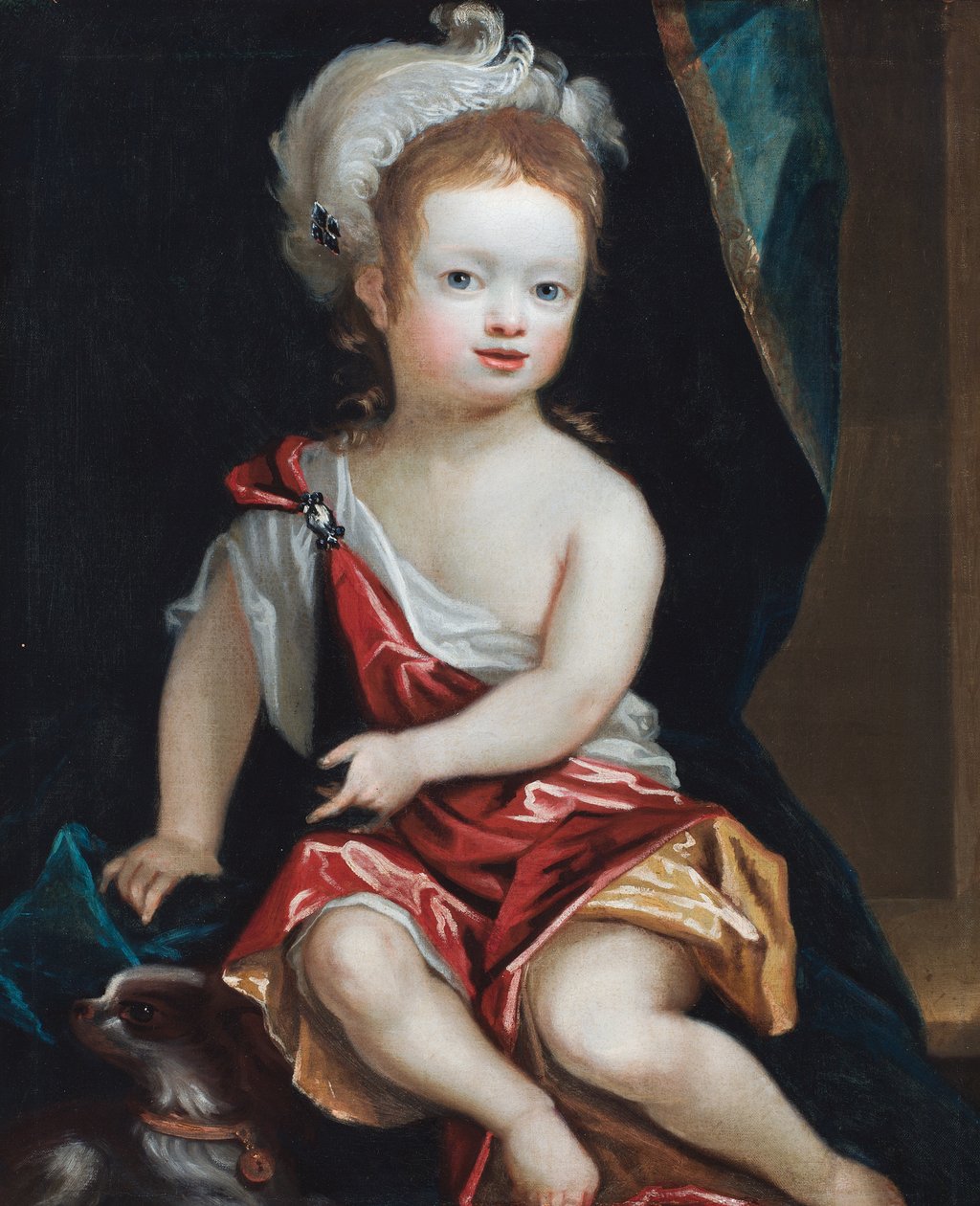 Retrato de un niño de English School
