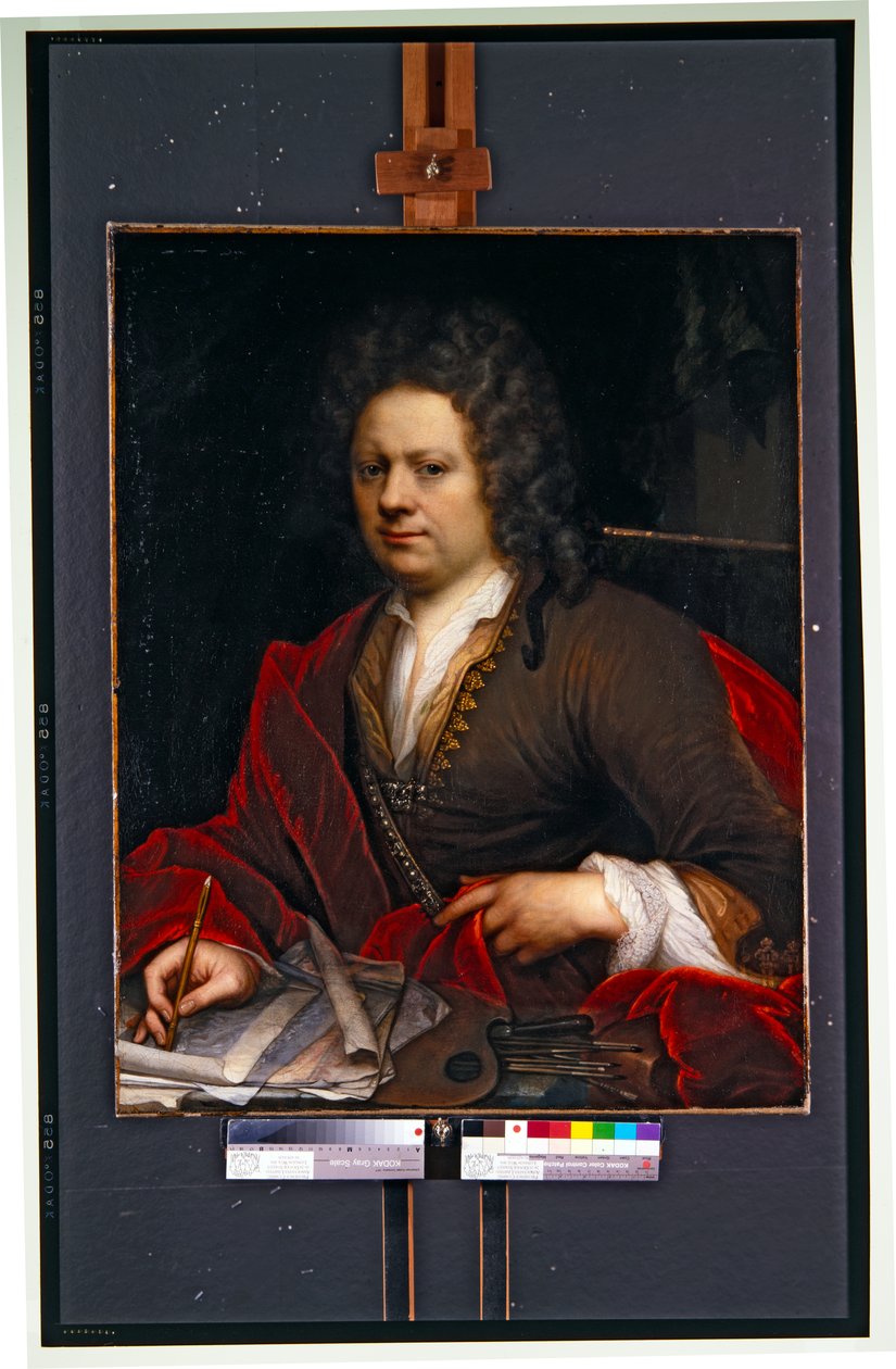 Retrato de un artista de English School