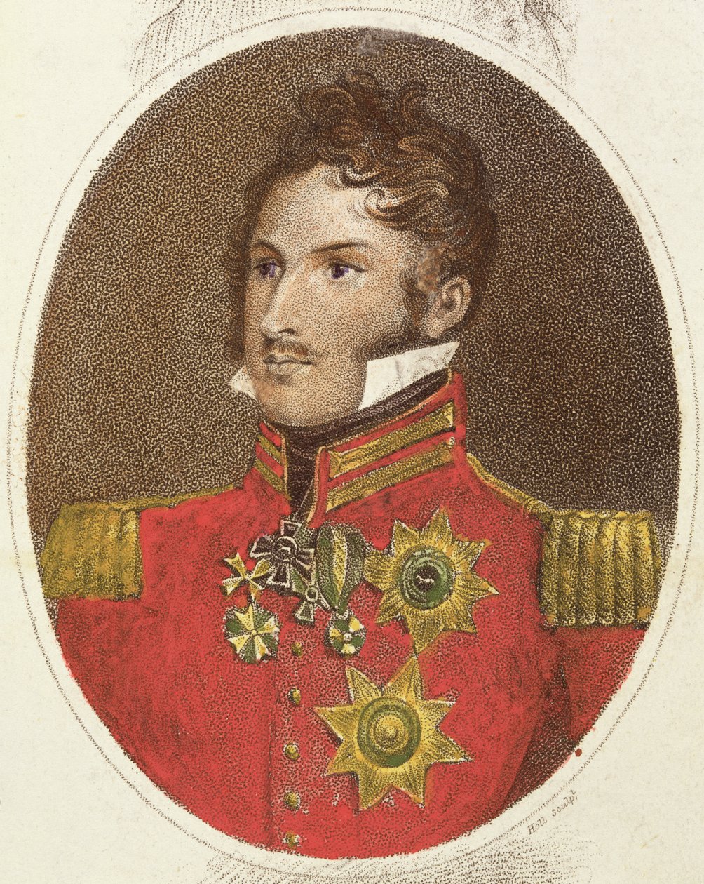 Príncipe Leopoldo de Sajonia-Coburgo-Gotha (1790-1865) 1816 de English School