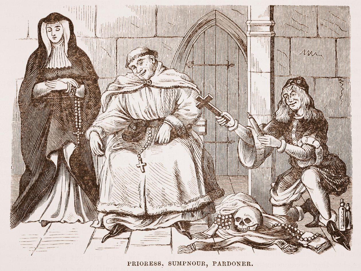 Priora, Sumpnour, Indulgente de English School