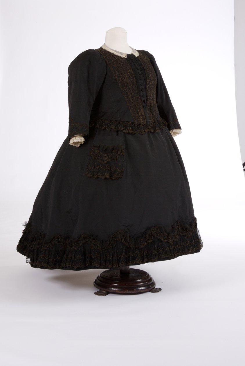 Vestido de la Reina Victoria, 1890s de English School