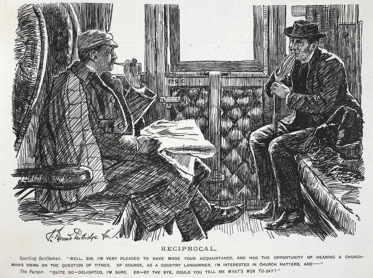 Recíproco, ilustración de Punch de English School