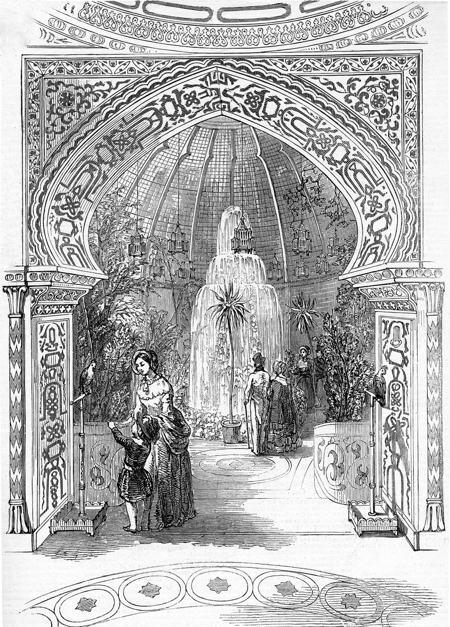 Reapertura del Coliseo, Regents Park: El Conservatorio, 1845 de English School