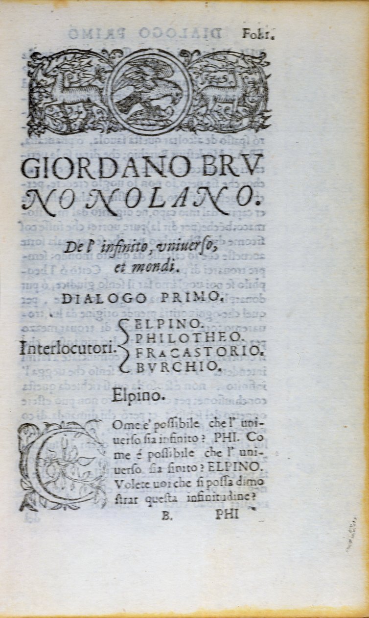 Primera página de De l