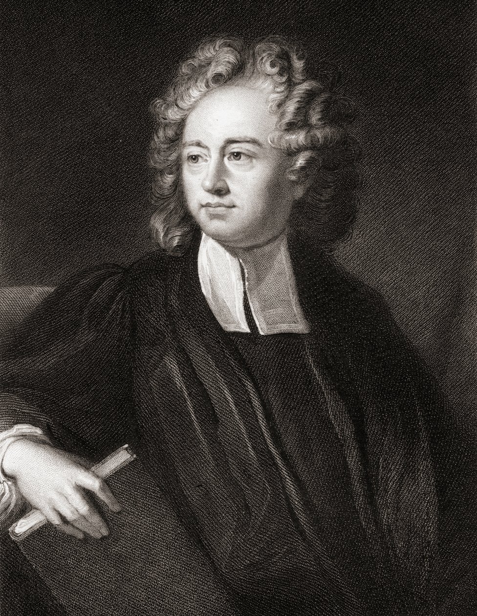 Richard Bentley (1662-1742) de Gallery of Paintings, publicado en 1833 de English School