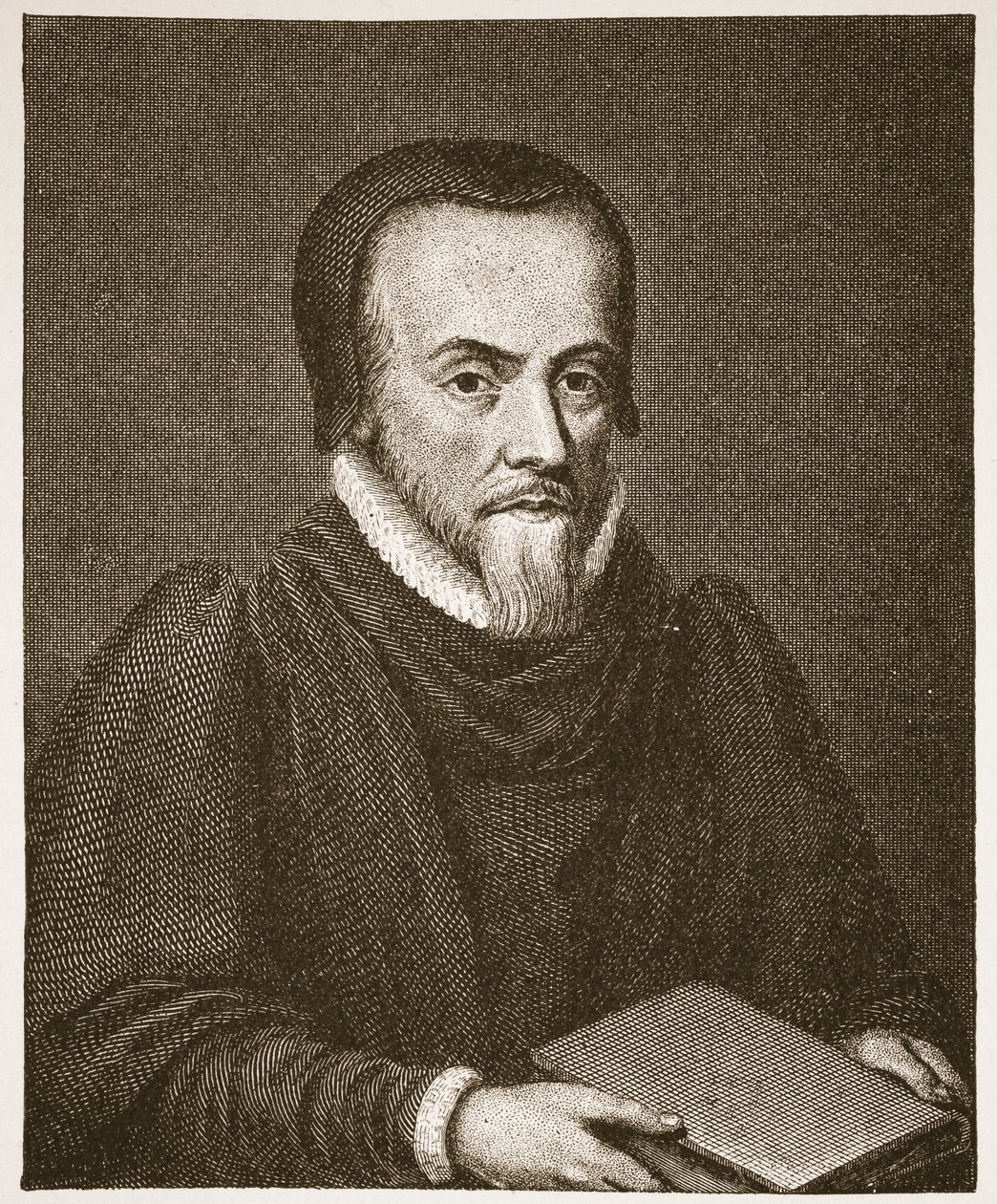 Richard Hooker, ilustración de The Church of England: A History for the People por H.D.M. Spence-Jones de English School