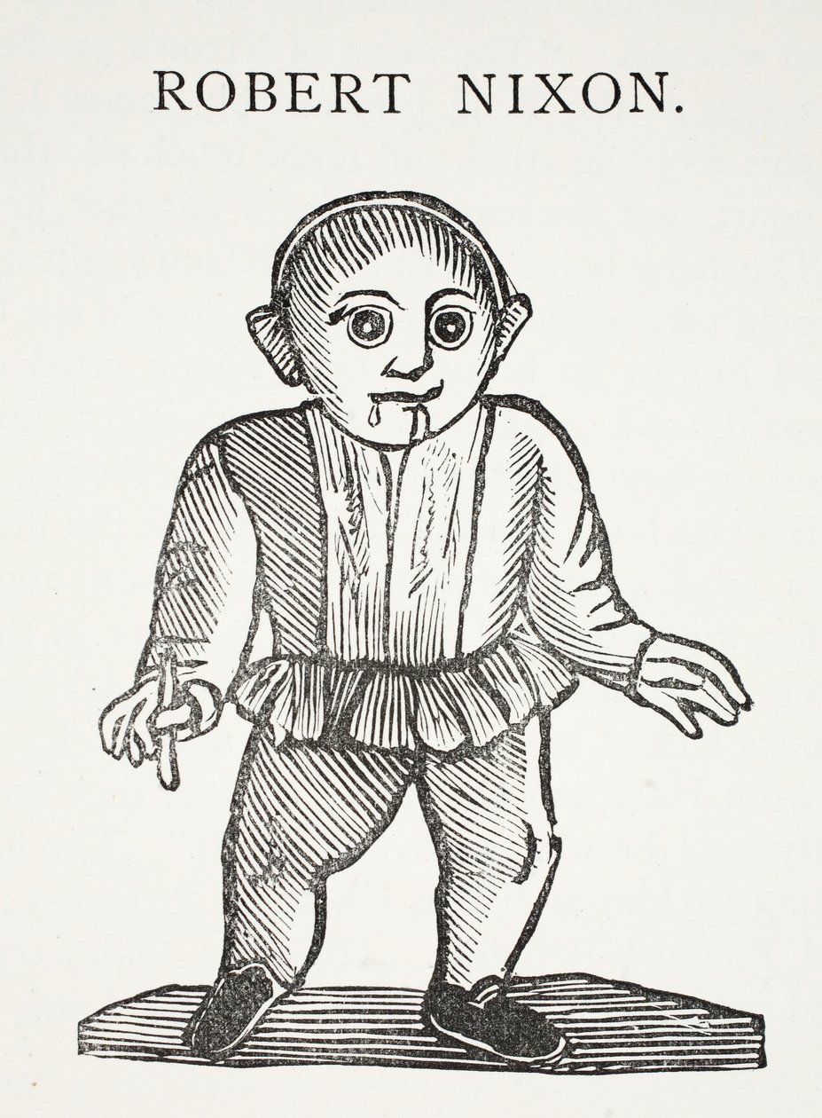 Robert Nixon, ilustración de Chap-books del Siglo XVIII de John Ashton, pub. 1882 de English School