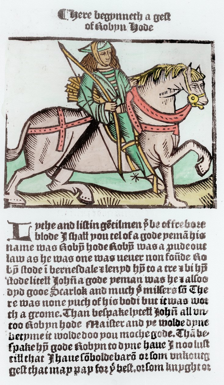 Robin Hood (coloración posterior) de English School