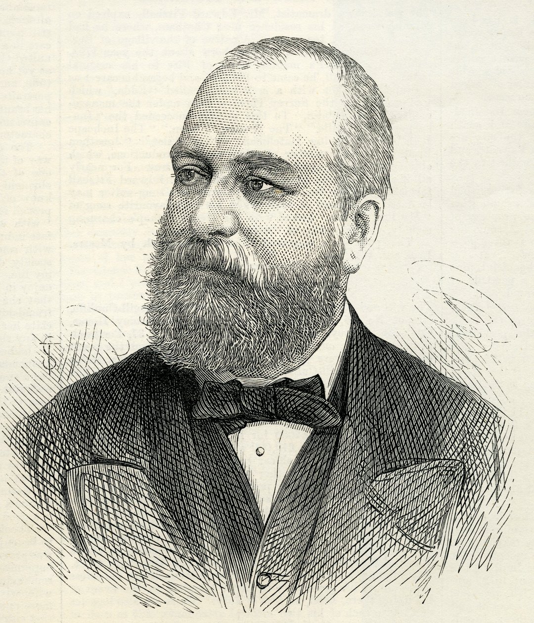 Sir Francis Philip Cunliffe-Owen (1828-94) de The Illustrated London News 8 de noviembre de 1873 de English School