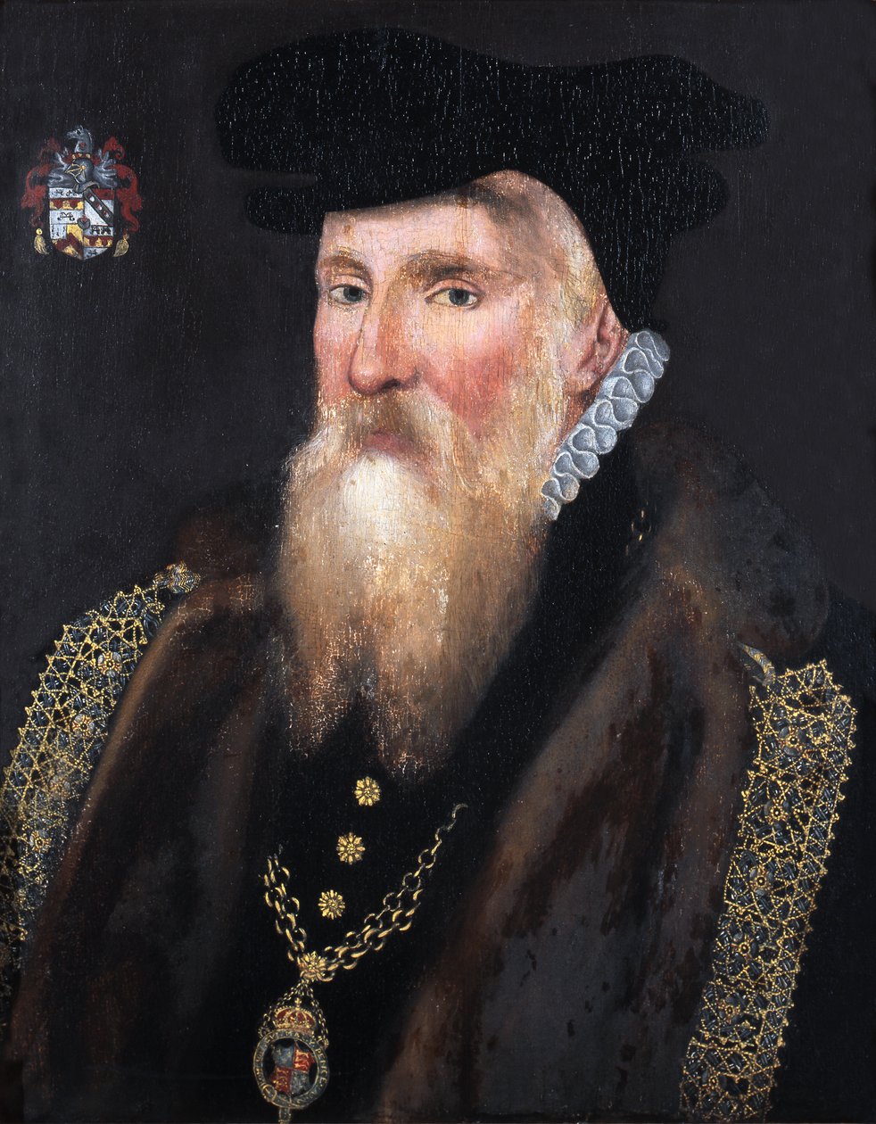 Sir Gilbert Dethick, Rey de Armas de la Jarretera de English School
