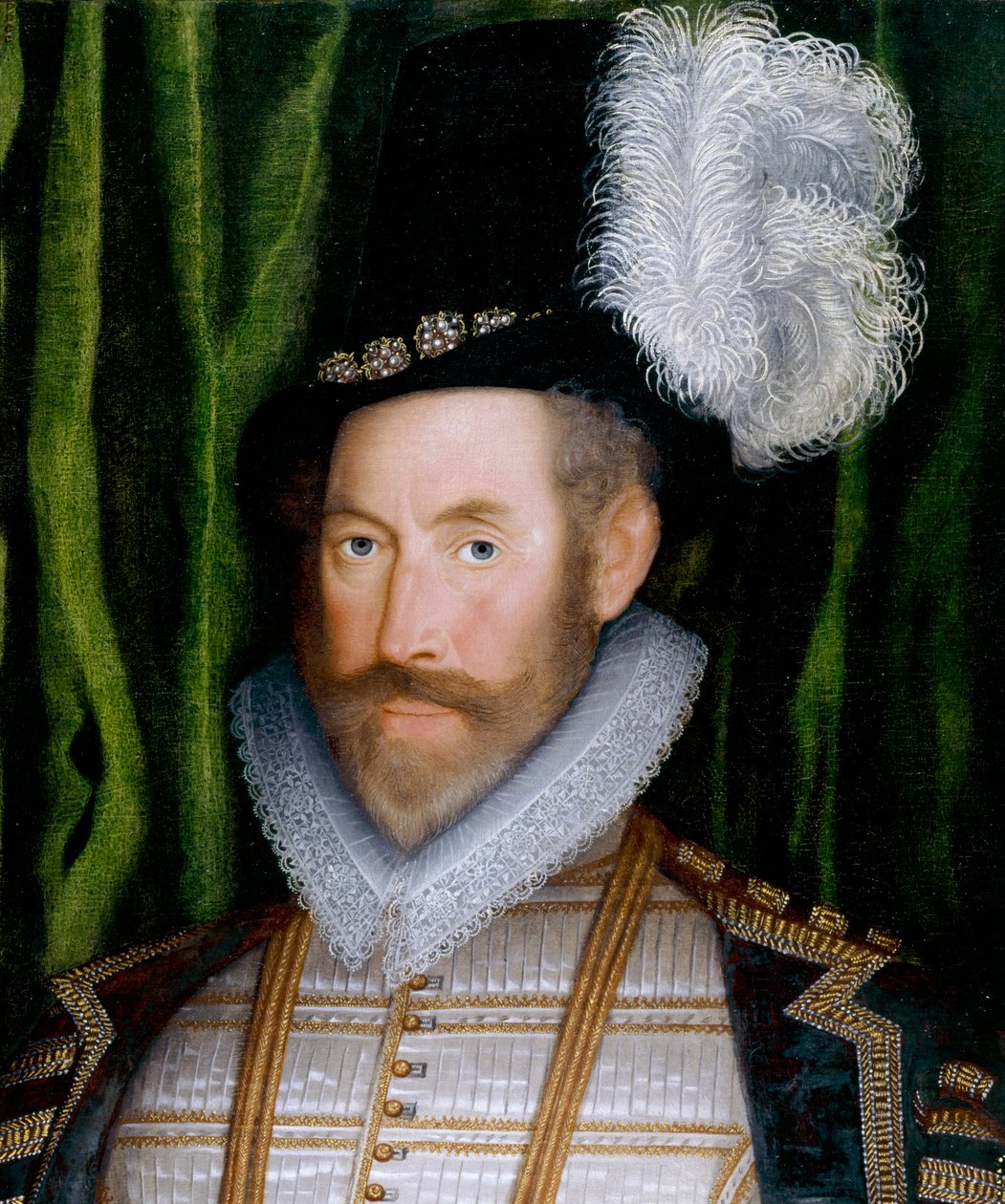 Sir Jerome Bowes (óleo sobre lienzo) (detalle de 369467) de English School