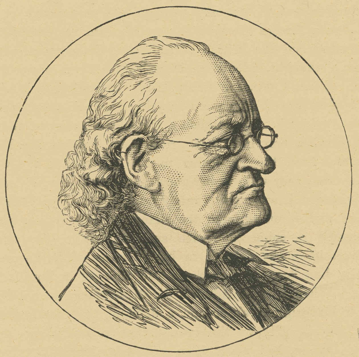 Sir John Bowring (grabado) de English School