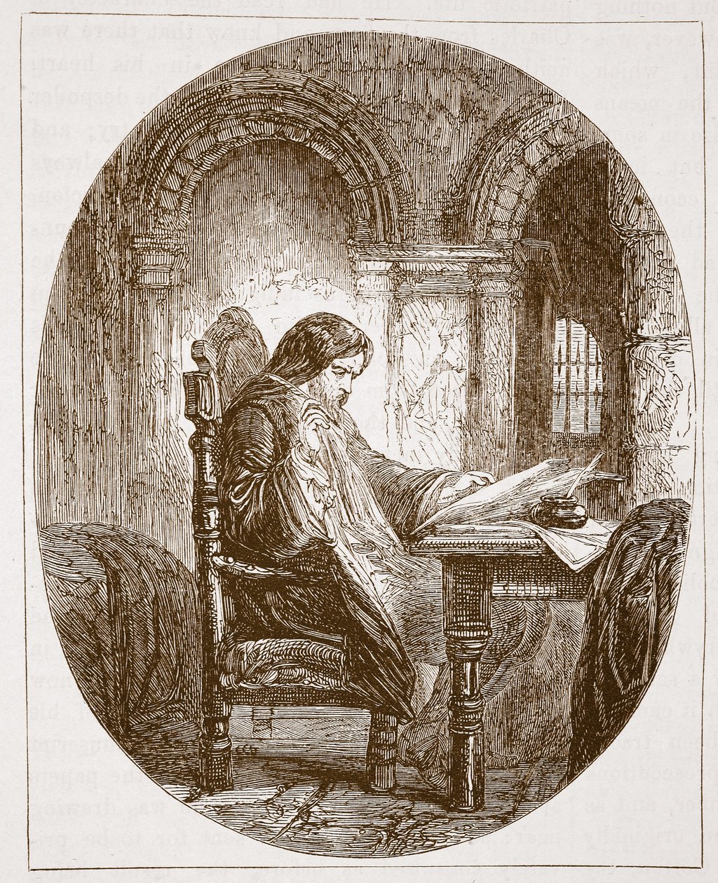 Sir John Eliot en prisión de English School