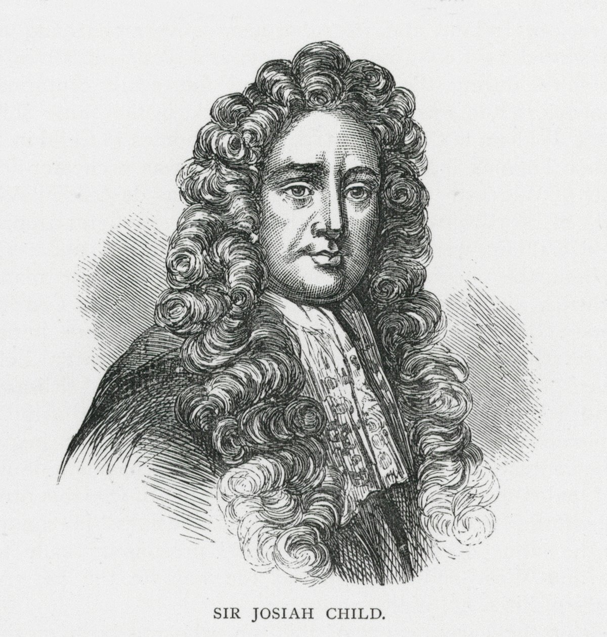 Sir Josiah Child (grabado) de English School