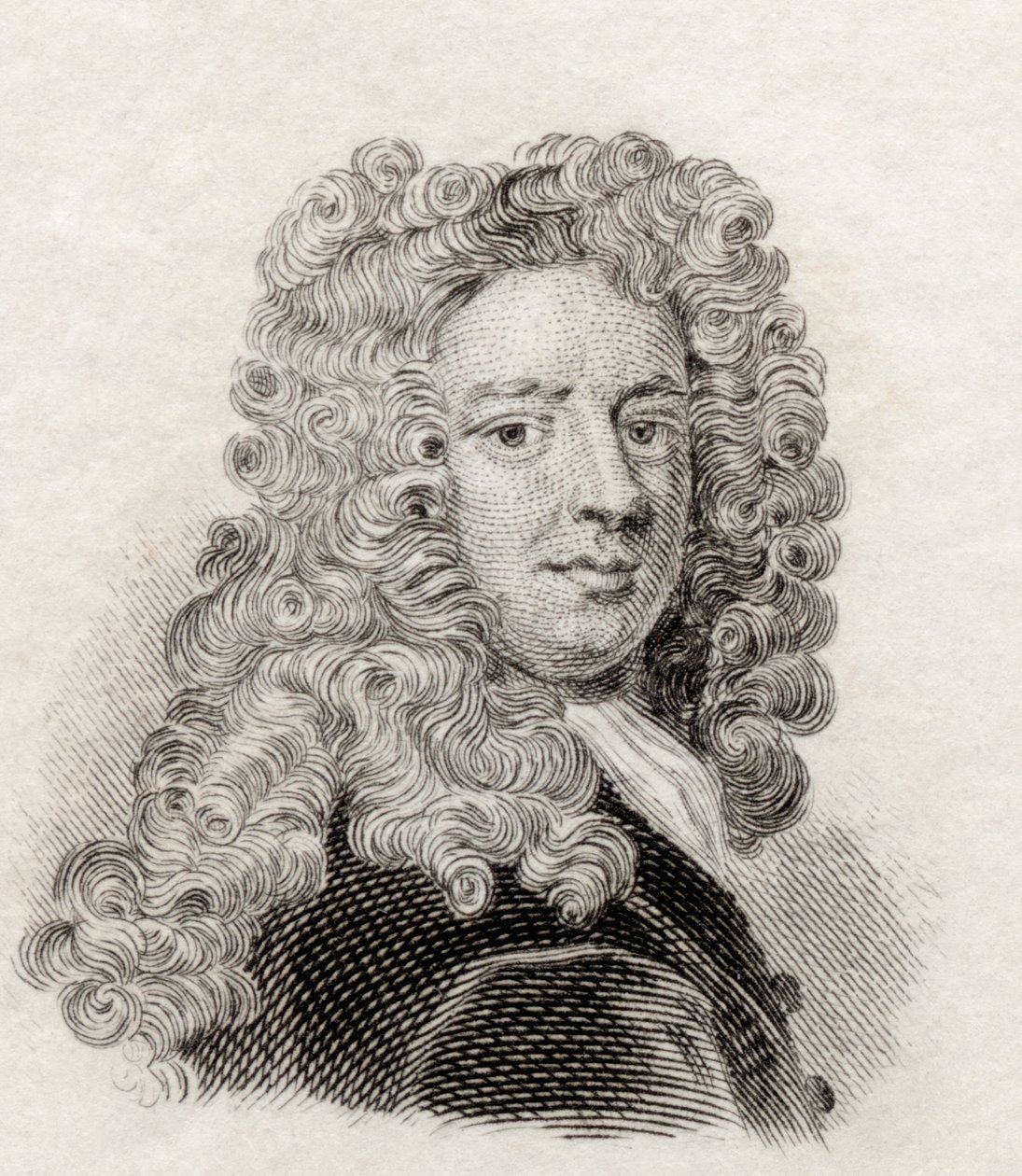 Sir Samuel Garth, de Crabbs Historical Dictionary, publicado en 1825 de English School