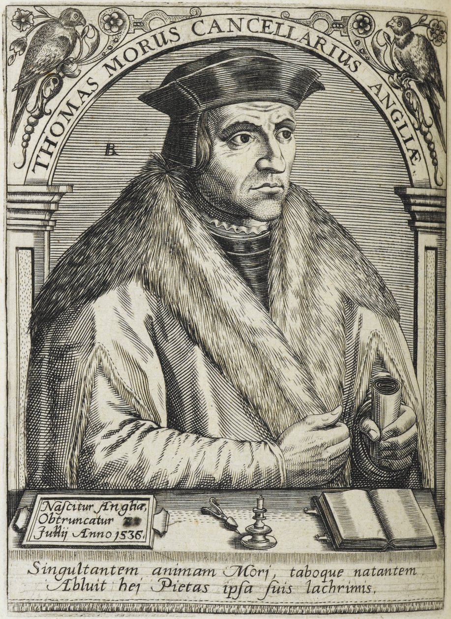 Sir Thomas More, Saint, ilustración de 