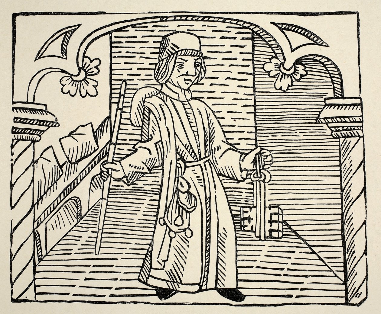 Smith, de Game of Chess por William Caxton, pub. 1480 de English School