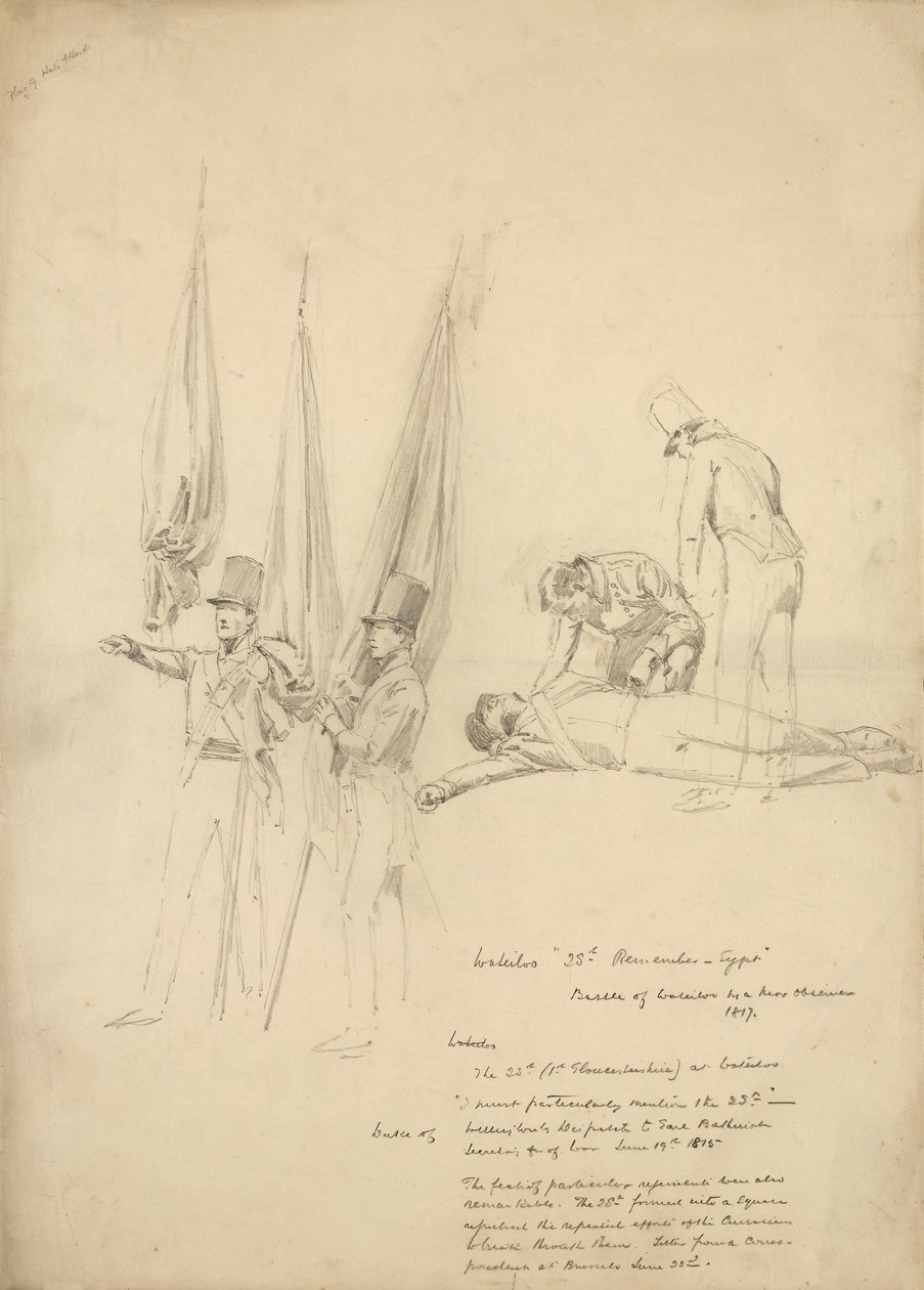Soldados de Waterloo de English School