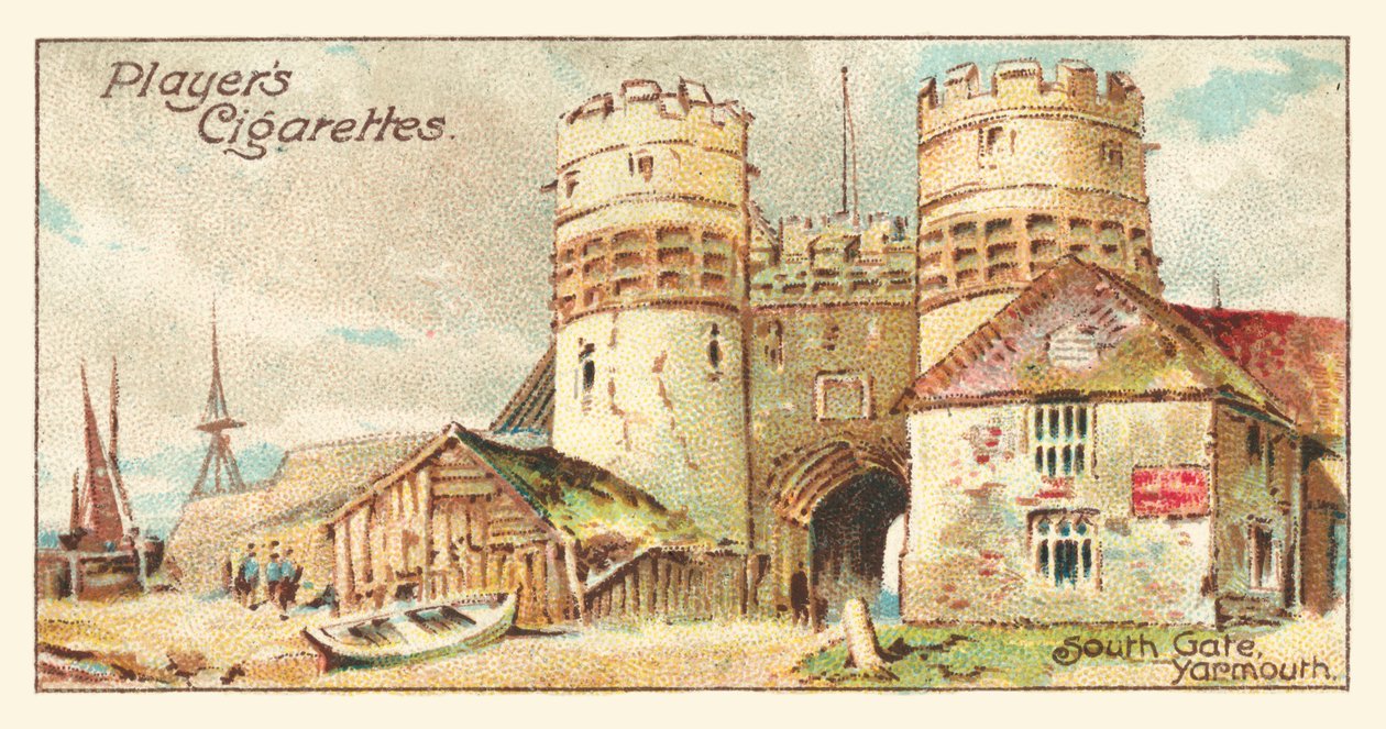 Puerta Sur, Yarmouth (cromolito) de English School