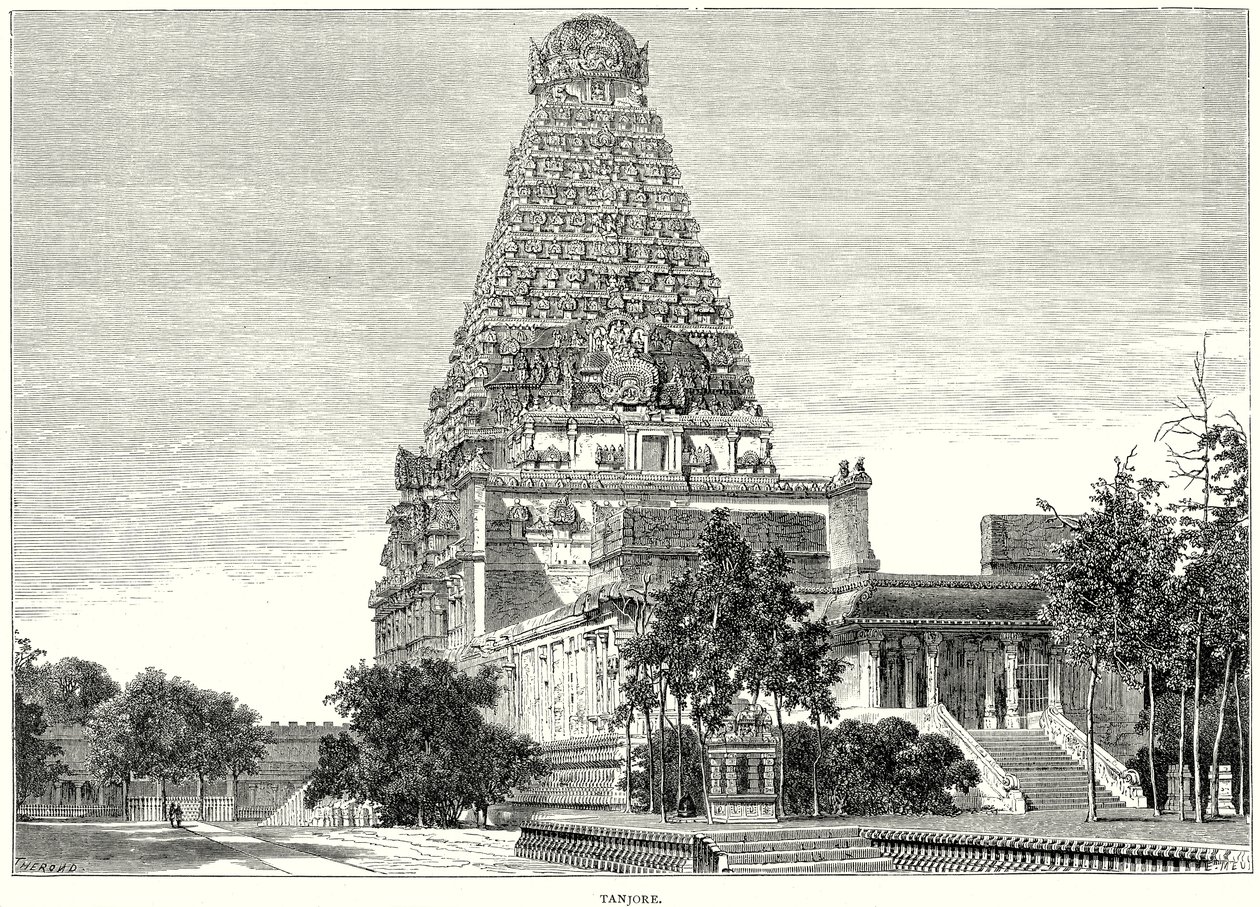 Tanjore (grabado) de English School