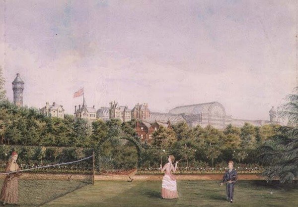 Tenis en el Palacio de Cristal de English School