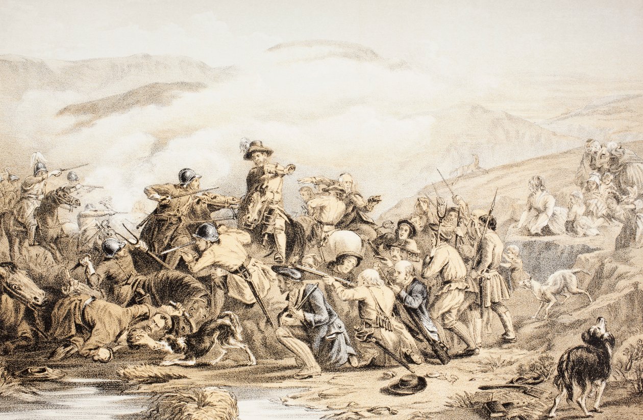 La Batalla de Drumclog, 1 de junio de 1679, de 