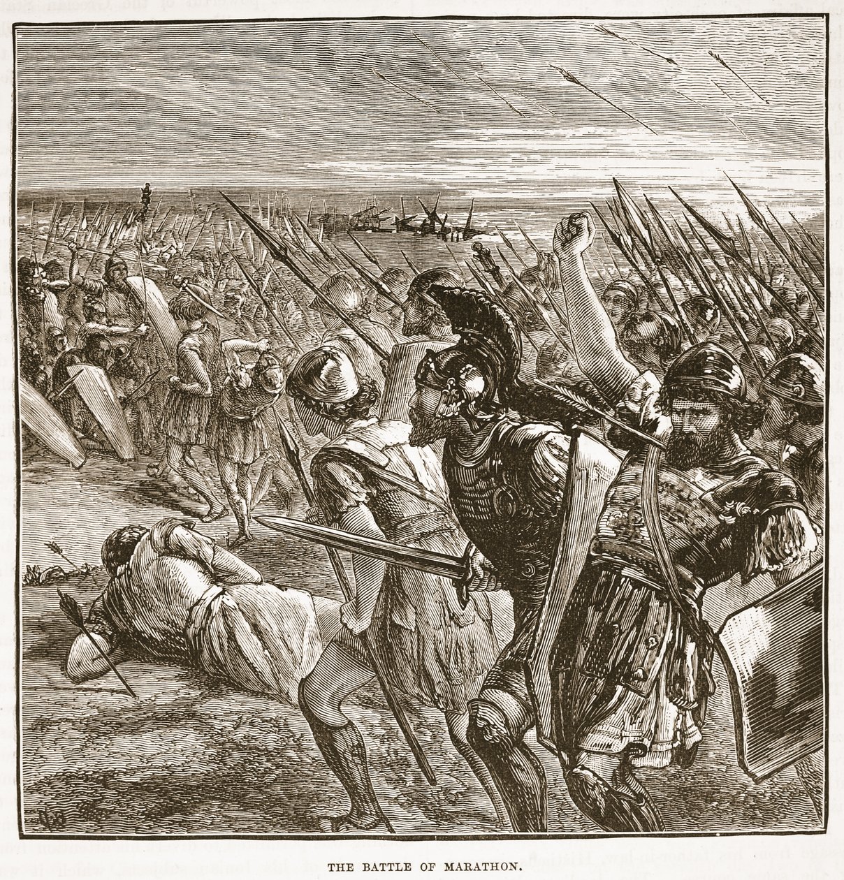 La batalla de Maratón de English School