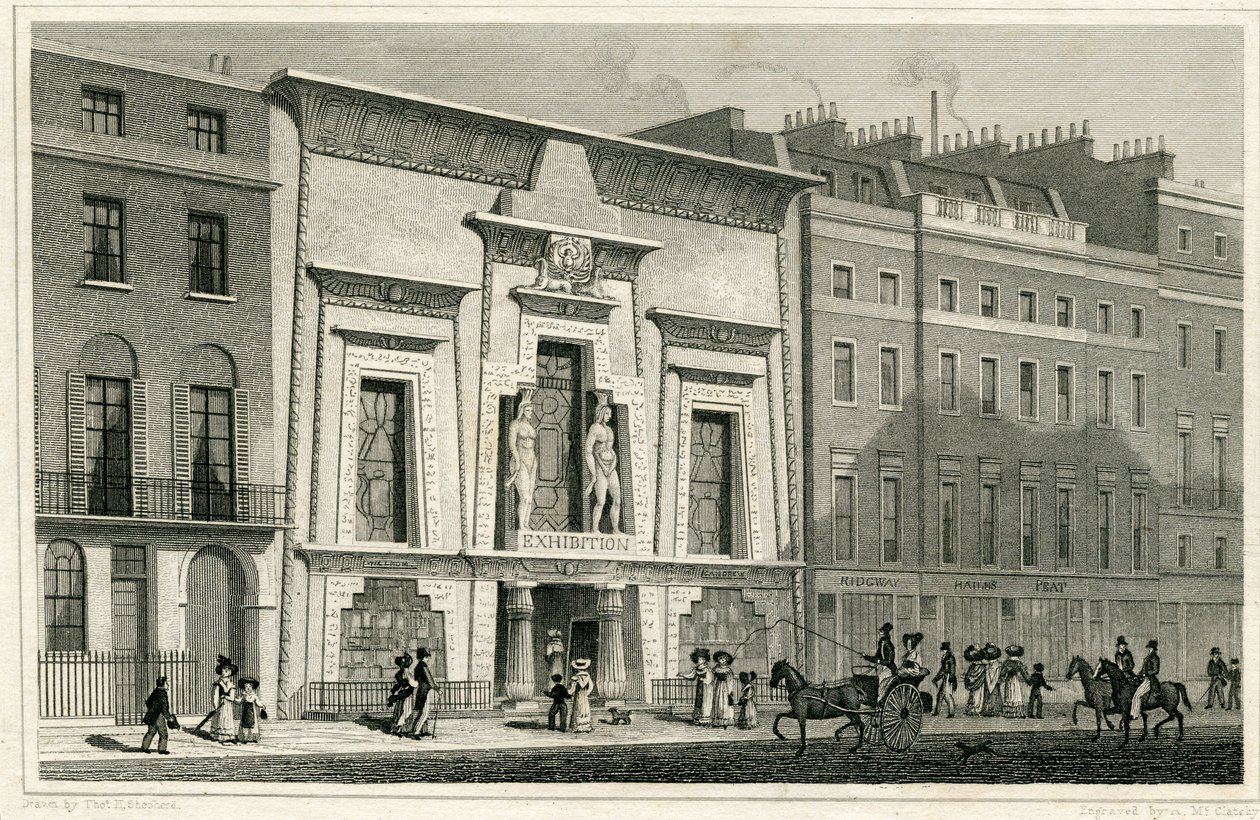 El Salón Egipcio, Piccadilly de English School