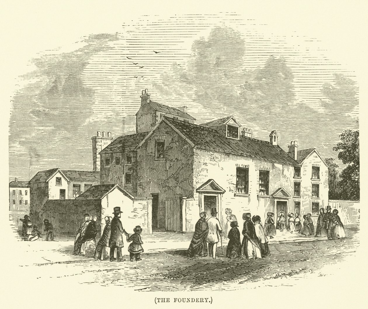 La Fundición (grabado) de English School