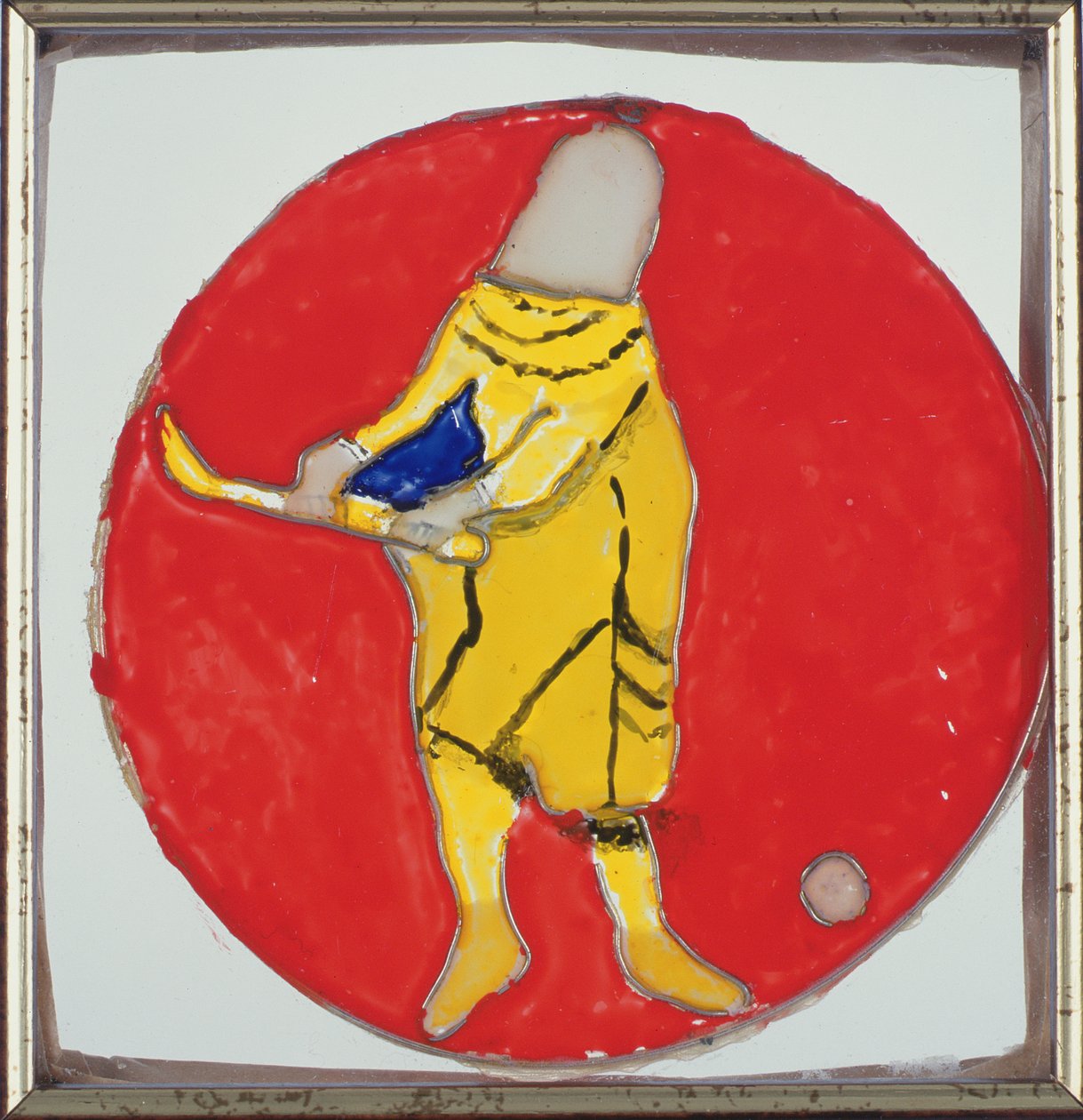El Golfista, también conocido como la Ventana de Crecy, de la ventana este, c.1340 de English School