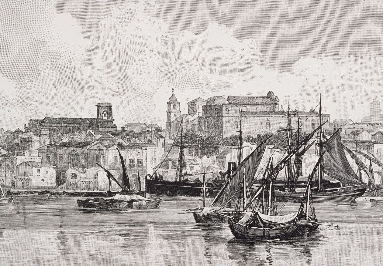 El puerto, Brindisi, Italia, de 