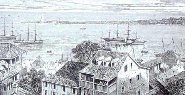 El puerto de Nassau, de 