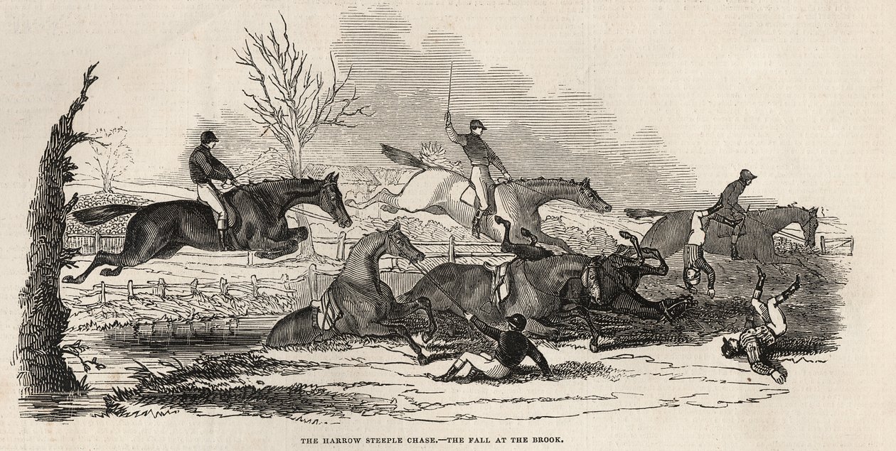 La carrera de obstáculos de Harrow: La caída en el arroyo, de 