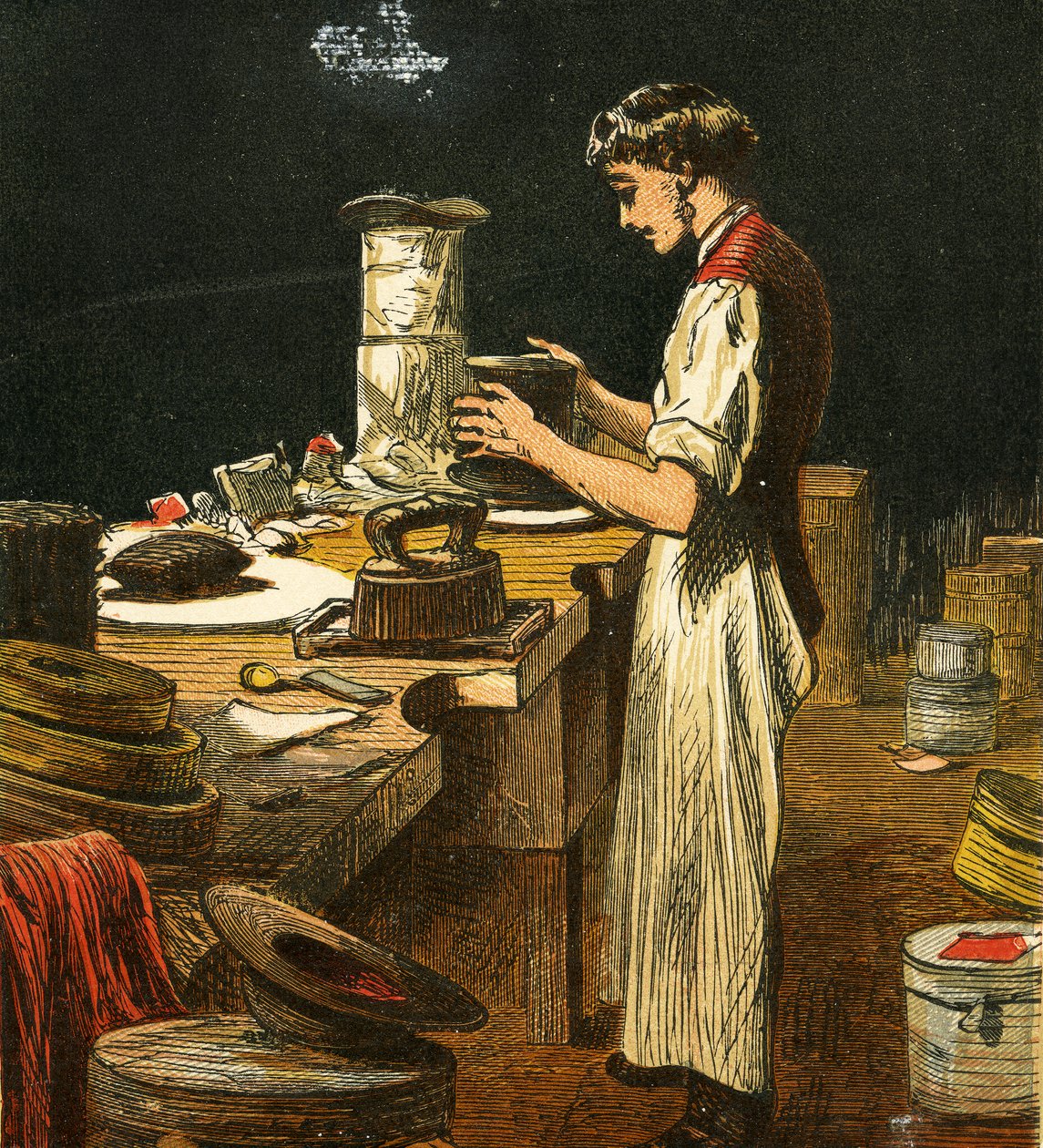 El Sombrerero, 1867 de English School