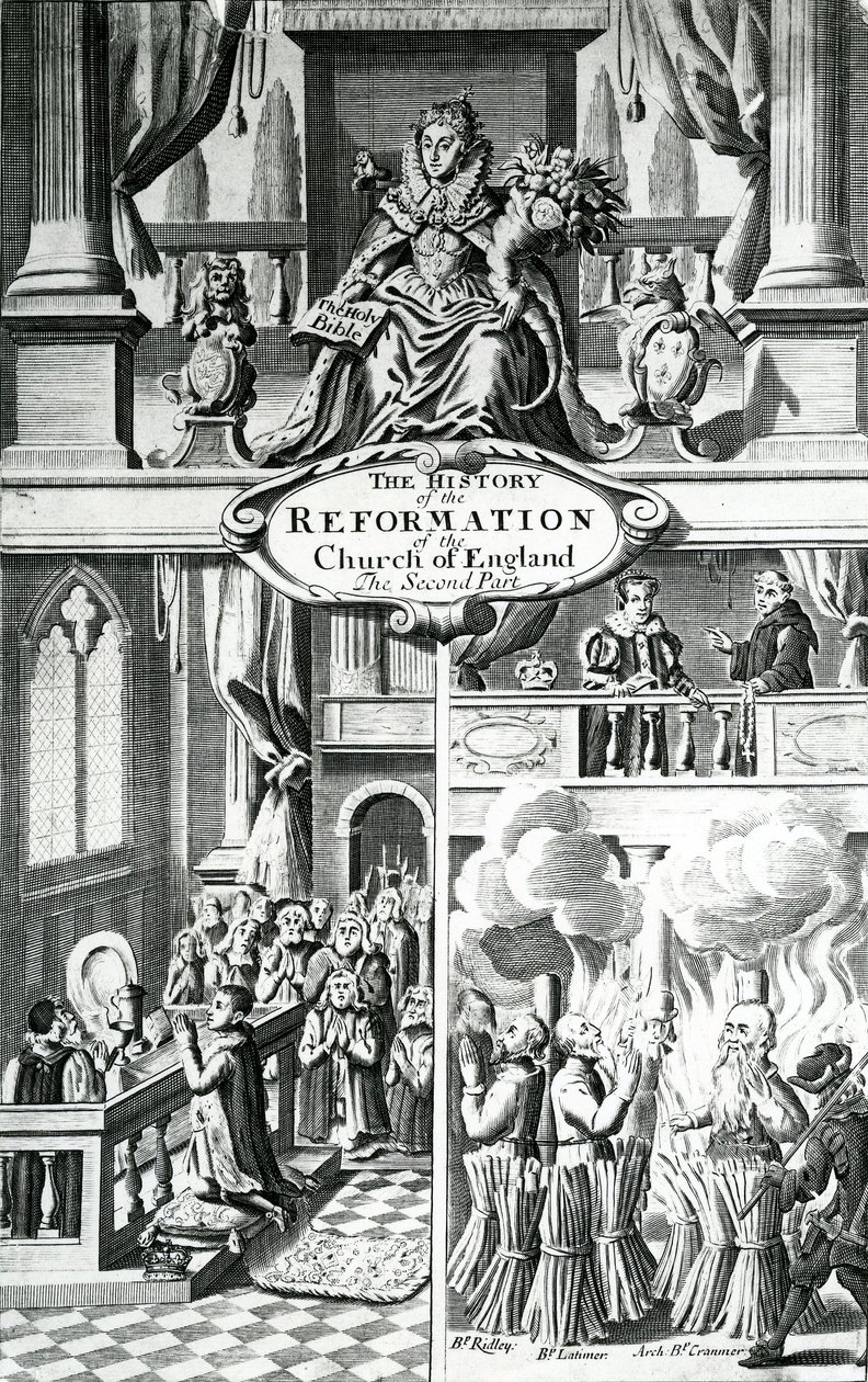 La Historia de la Reforma de la Iglesia de Inglaterra - la Segunda Parte, siglo XVII de English School