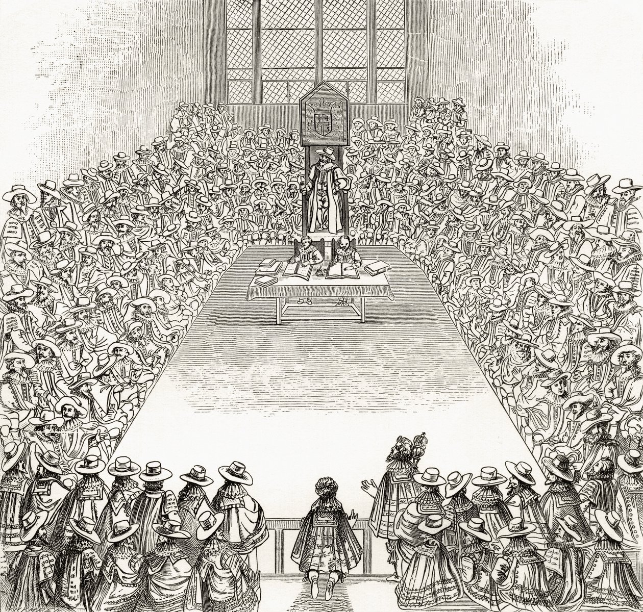 La Cámara de los Comunes en la época de Jacobo I, de 