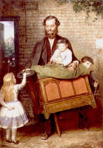 El tocador de zanfoña de English School