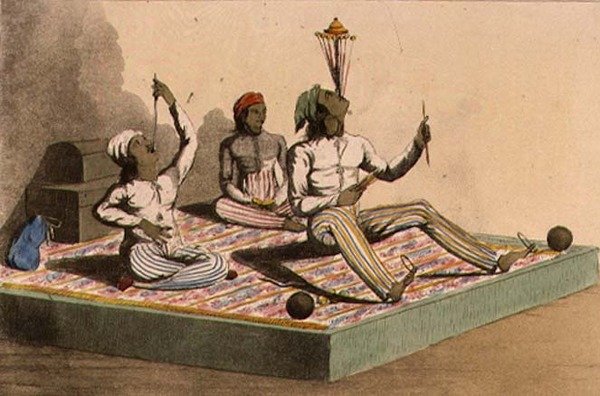 Los malabaristas indios, octubre de 1813, de 