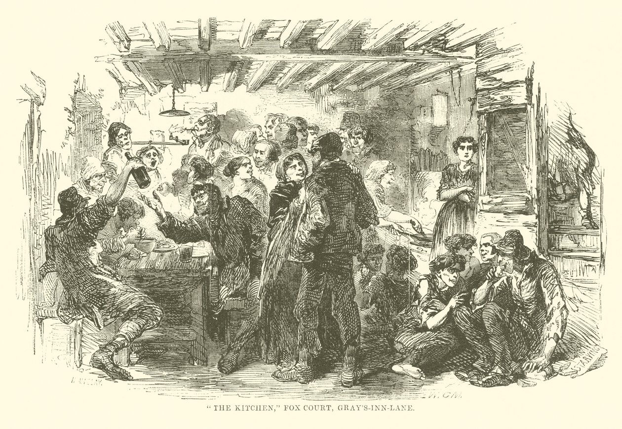 "La cocina", Fox Court, Gray