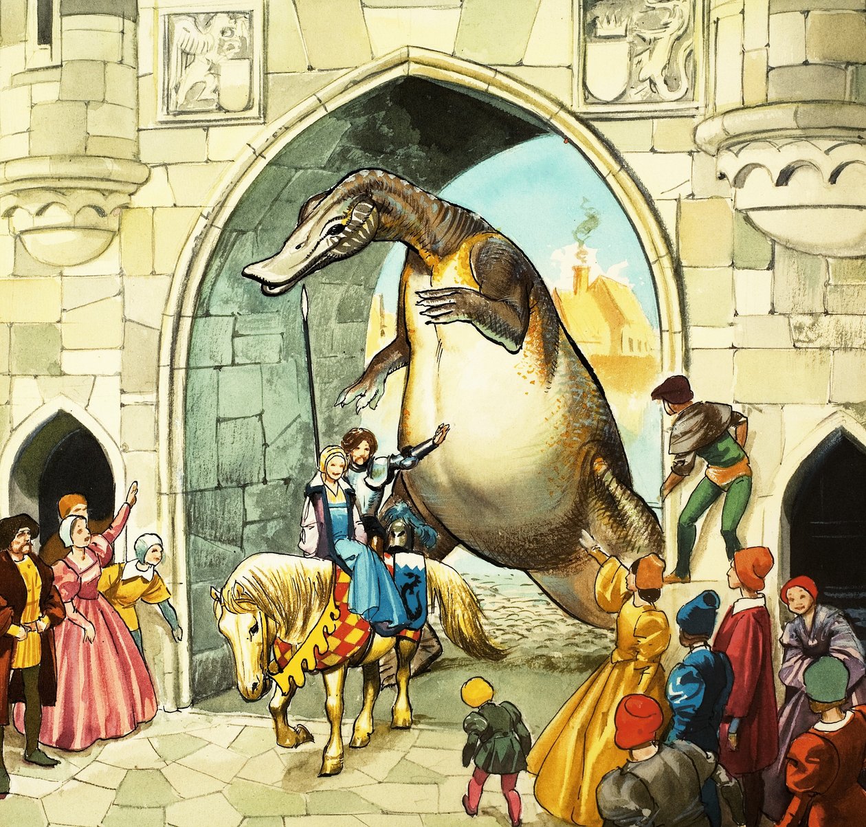 La Dama y el Dragón de English School