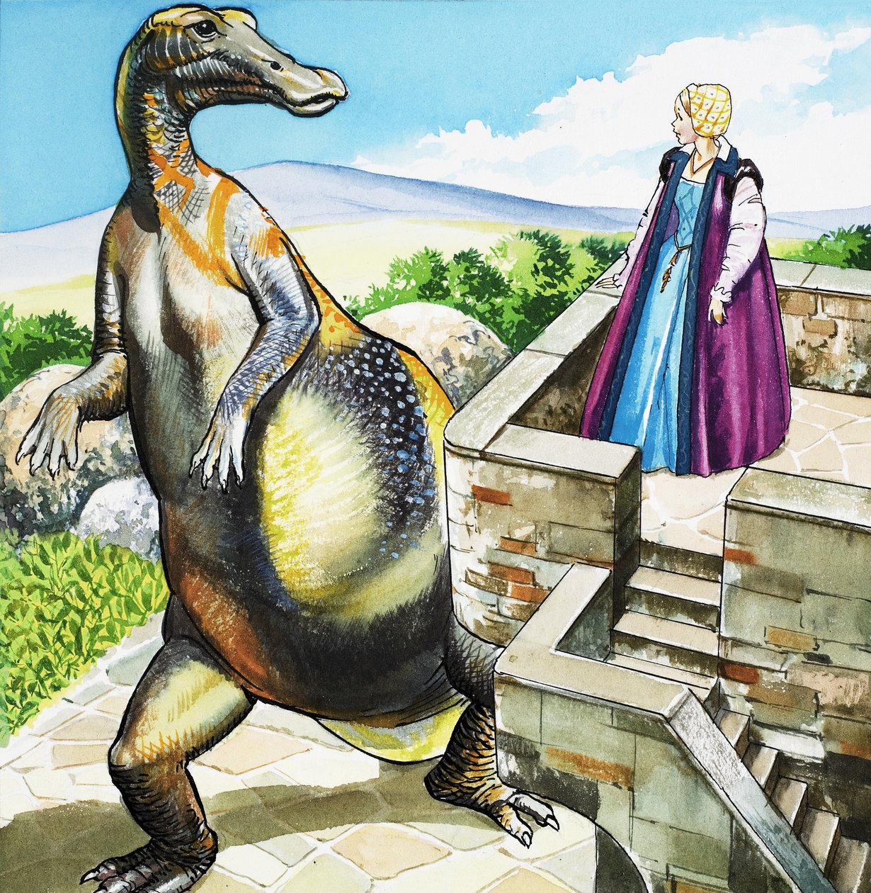 La Dama y el Dragón de English School