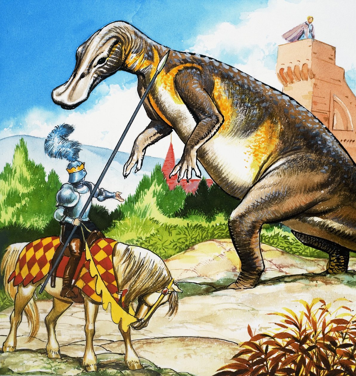 La Dama y el Dragón de English School