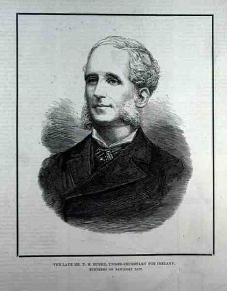 El Difunto Sr. T. H. Burke, Subsecretario para Irlanda de English School