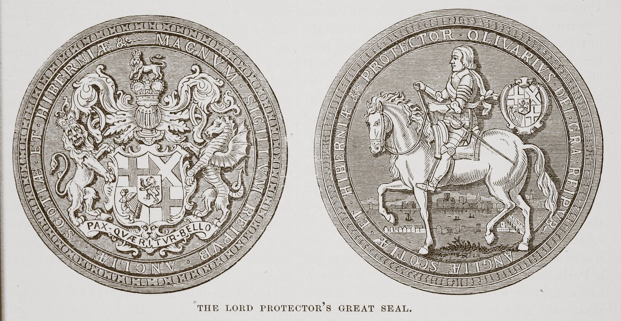 El Gran Sello del Lord Protector de English School