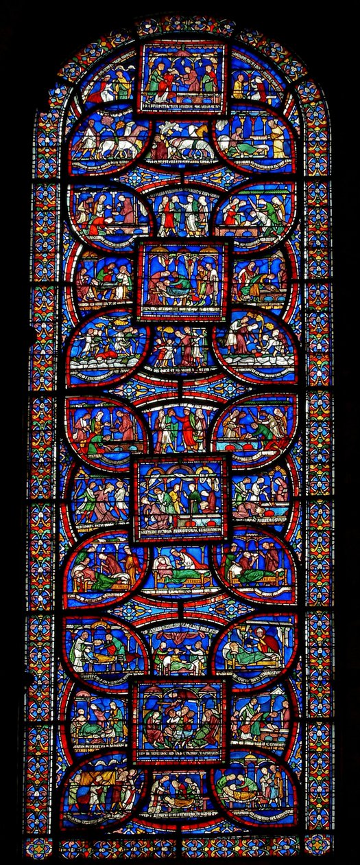 La Ventana del Milagro que representa varias historias de curación de English School