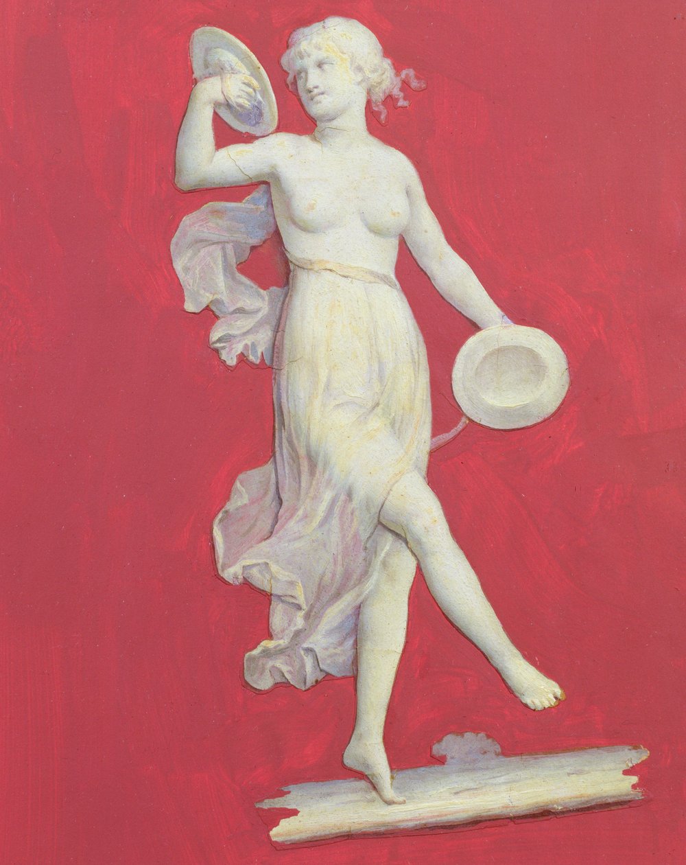 La musa de la música, c.1800 de English School
